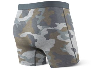 Image of SAXX Vibe Modern Fit Boxer Brief - Mens, Gray Supersize Camo, S, SXBM35-GSC-S