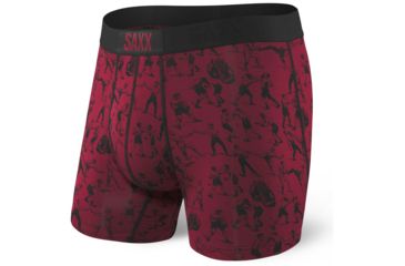 Image of SAXX Vibe Modern Fit Boxer Brief - Mens, Knockout Red, S, SXBM35-KOR-S