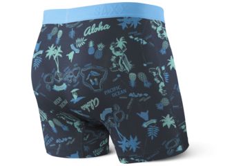 Image of SAXX Vibe Modern Fit Boxer Brief - Mens, Midnight Aloha, S, SXBM35-ALM-S