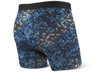 Image of SAXX Vibe Modern Fit Boxer Brief - Mens, Ocean Camo, S, SXBM35-OCA-S