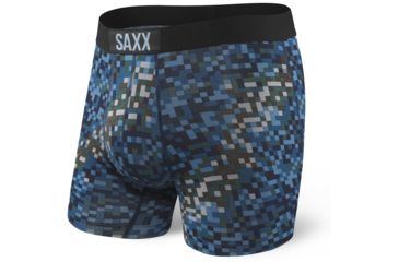Image of SAXX Vibe Modern Fit Boxer Brief - Mens, Ocean Camo, S, SXBM35-OCA-S