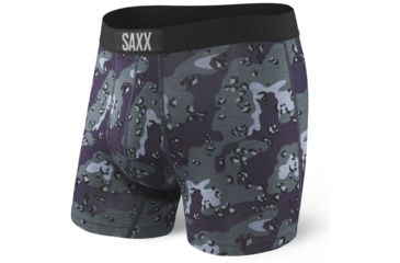 Image of SAXX Vibe Modern Fit Boxer Brief - Mens, Purple Nighthawk, M, SXBM35-PNH-M