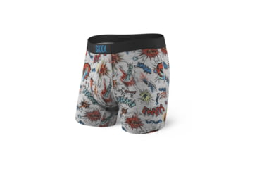 Image of Saxx Vibe Print Boxer Modern Fit - Mens, Slam, Extra Small, SXBM35-SLA-XS