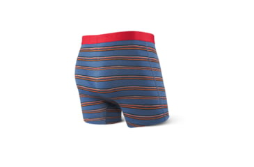 Image of Saxx Vibe Stripped Boxer Modern Fit - Mens, Brushed Stripe, Extra Large, SXBM35 BHS XL