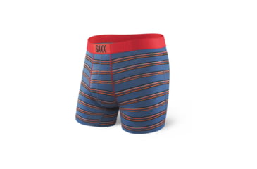 Image of Saxx Vibe Stripped Boxer Modern Fit - Mens, Brushed Stripe, Extra Large, SXBM35 BHS XL