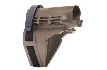 Image of SB Tactical SB15 Stabilizing Brace for AR-Style Pistol Buffer Tube, Flat Dark Earth SB15-02-SB, EDEMO1