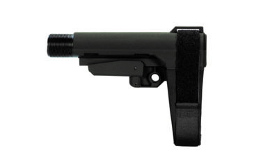 Image of SB Tactical SBA3, 5-position adjustable w/6 pos, Mil-spec, Black/Grey SBA3-03M-SB