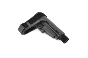 Image of SB Tactical SBA3 Pistol Stabilizing AR Brace w/Mil-Spec Carbine Receiver Extension, Black, SBA3-01-SB