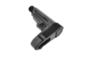 Image of SB Tactical SBA3 Pistol Stabilizing AR Brace w/Mil-Spec Carbine Receiver Extension, Black, SBA3-01-SB
