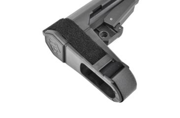Image of SB Tactical SBA3 Pistol Stabilizing AR Brace w/Mil-Spec Carbine Receiver Extension, Black, SBA3-01-SB