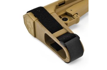 Image of SB Tactical SBA3 Pistol Stabilizing AR Brace w/Mil-Spec Carbine Receiver Extension, Flat Dark Earth, SBA3-02-SB