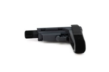 Image of SB Tactical SBA3 Pistol Stabilizing AR Brace w/Mil-Spec Carbine Receiver Extension, Stealth Gray, SBA3-03M-SB