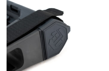 Image of SB Tactical SBA3 Pistol Stabilizing AR Brace w/Mil-Spec Carbine Receiver Extension, Stealth Gray, SBA3-03M-SB