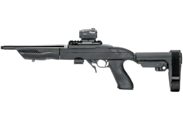 Image of SB Tactical SBA3 Stabilizing Brace Kit w/Adaptive Tactical Chassis, 3-Position, Ruger 10/22 Charger Takedown, Black, 1022A3-01-SB