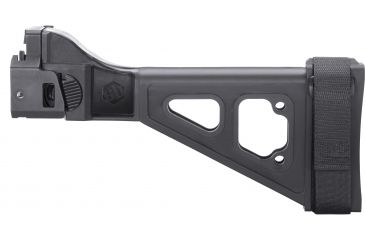 Image of SB Tactical SBT Evo Pistol Stabilizing Brace, Folding, Black SBTEV-01-SB