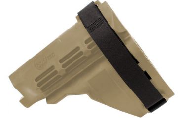 Image of SigTac SB15 Pistol Stabilizing Brace, SIG SAUER, Flat Dark Earth, 1 in.-1.2in. Diameter Buffer Tube 189966