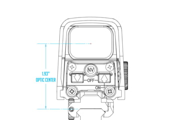 Image of Scalarworks LEAP/15 Quick-detach Red Dot Sight Mount, Standalone, 1.93 in, Black, SW2500