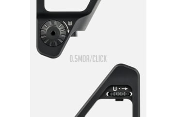 Image of Scalarworks Peak Front Fixed Iron Sights, Black, SW1010