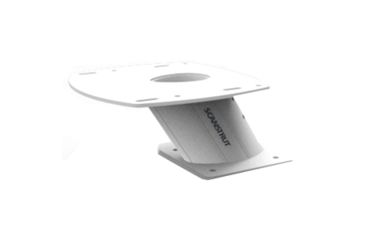Image of Scanstrut PowerTower 6in Aluminum 2kW/4kW Raymarine, Garmin &amp; Navico BR24/3G/4G - Forward Leaning, APT-F-150-01