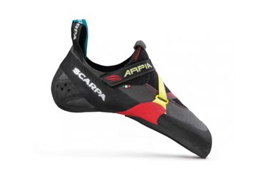 Image of Scarpa Arpia Climbing Shoes - Mens, Black/Red, Medium, 41, 70058/001-BlkRed-41