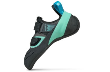 Image of Scarpa Arpia V LV Climbing Shoes, Shark/Aqua, 41.5, 70087/000-SrkAqua-41.5