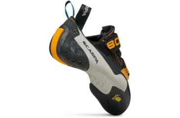 Image of Scarpa Booster Climbing Shoes, Black/Orange, 44, 70060/000-BlkOrg-44