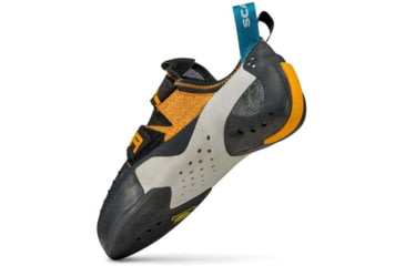 Image of Scarpa Booster Climbing Shoes, Black/Orange, 44, 70060/000-BlkOrg-44