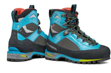 Image of Scarpa Charmoz HD Mountaineering Shoes - Womens, Shark/Maldive, 38, 71052/252-SrkMal-38