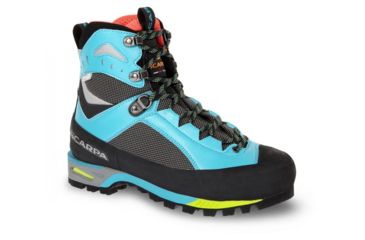 Image of Scarpa Charmoz Mountaineering Boots - Womens, Shark/Maldive, Medium, 37, 71051/252.1-SrkMal-37