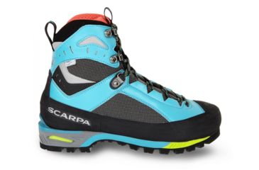 Image of Scarpa Charmoz Mountaineering Boots - Womens, Shark/Maldive, Medium, 37, 71051/252.1-SrkMal-37