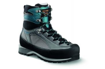 Image of Scarpa Charmoz Pro GTX Boot - Men's-8 US / 41 EU-Grey/Petrol