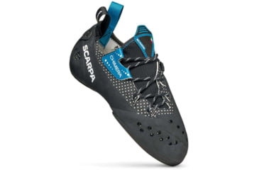 Image of Scarpa Chimera Climbing Shoes, Black/Azure, 36, 70073/000-BlkAzr-36