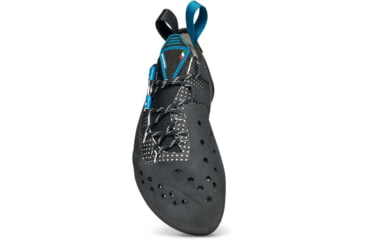 Image of Scarpa Chimera Climbing Shoes, Black/Azure, 36, 70073/000-BlkAzr-36