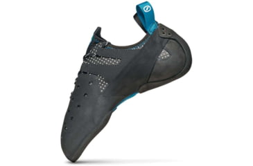 Image of Scarpa Chimera Climbing Shoes, Black/Azure, 36, 70073/000-BlkAzr-36