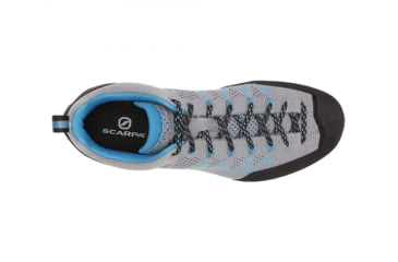 Image of Scarpa Crux Air Approach Shoes - Men's, Smoke/Lake Blue, 44.5, 72057/351-SmkLblu-44.5