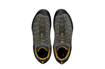 Image of Scarpa Crux Shoes - Mens, Shark/Mustard, 43.5, 72053/350.8-SrkMus-43.5