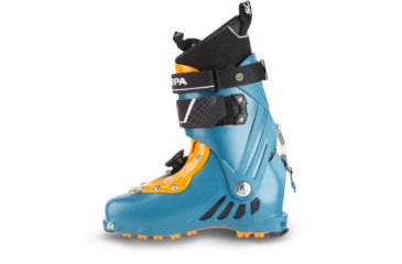 Image of Scarpa F1 Alpine Touring Boot - Mens, Anthracite/Pagoda Blue, 29, 12166/501.2-AntBlu-29.0