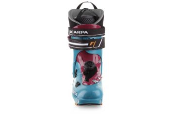 Image of Scarpa F1 Alpine Touring Boot - Womens, Anthracite/Lagoon, 21.5, 12166/502.2-AntLag-21.5