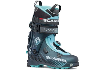 Image of Scarpa F1 Boots - Womens, Anthracite/Aqua, 25, 12173/502.1-AntAqua-25.0