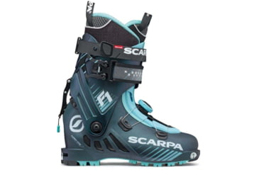 Image of Scarpa F1 Boots - Womens, Anthracite/Aqua, 25, 12173/502.1-AntAqua-25.0