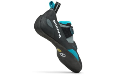 Image of Scarpa Force Climbing Shoes - Mens, Conifer/Azure, 43, 70049/001-ConAzr-43