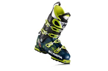 Image of Scarpa Freedom SL 120 Alpine Boot - Mens, Anthracite/Red Orange, 30, 12008/501.2-AntRorg-30.0