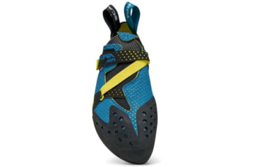 Image of Scarpa Furia Air Climbing Shoes, Baltic Blue/Yellow, 42.5, 70059/000-BbluYel-42.5
