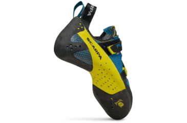 Image of Scarpa Furia Air Climbing Shoes, Baltic Blue/Yellow, 42.5, 70059/000-BbluYel-42.5