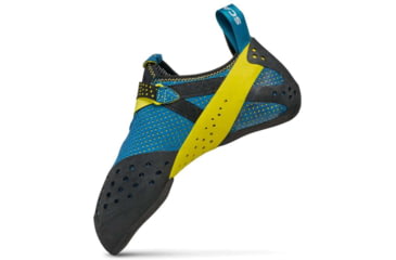 Image of Scarpa Furia Air Climbing Shoes, Baltic Blue/Yellow, 42.5, 70059/000-BbluYel-42.5