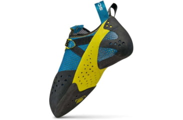 Image of Scarpa Furia Air Climbing Shoes, Baltic Blue/Yellow, 42.5, 70059/000-BbluYel-42.5