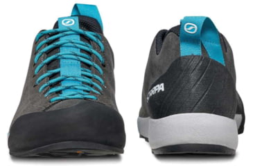 Image of Scarpa Gecko Approach Shoes - Mens, Shark/Azure, 44.5, 72602/351-SrkAzr-44.5
