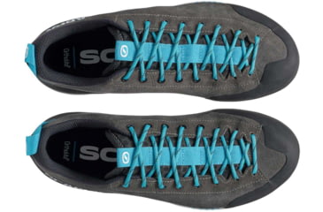 Image of Scarpa Gecko Approach Shoes - Mens, Shark/Azure, 44.5, 72602/351-SrkAzr-44.5