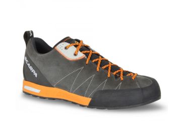 Image of Scarpa Gecko Approach Shoes - Mens, Shark/Tonic, Medium, 40.5, 72601/350-SrkTon-40.5