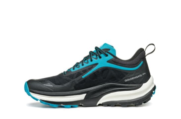 Image of Scarpa Golden Gate ATR GTX Shoes - Mens, Black/Azure, 42.5, 33076/201-BlkAzr-42.5
